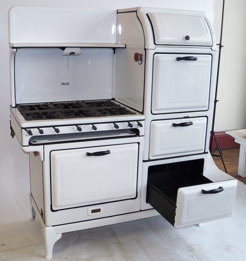 Gas Stoves, Antique Gas Stoves, Chambers, Magic Chef